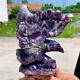 1.31lb Natural Dream Amethyst Crystal Hand Carved Eagle Treatment