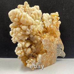 1086g Natural quartz crystal cluster mineral specimen, hand-carved the eagle