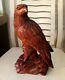 12 Rosewood Hand Carved Eagle Statue Sculpture Figurine Home Decor Art Gift