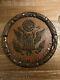 14 Wooden (or Partially) Hand Carved Great Seal Of The Usa Eagle Wall Hanging