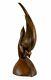 16 Wooden Hand Carved Eagle Abstract Sculpture Statue Figurine Handmade Decor