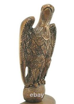 19 Large Wooden Eagle Hand Carved Folk Art American Eagle