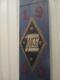 1950 Delta Kappa Epsilon Fraternity Hand Carved Paddle Badge Dke Eagle 26.5