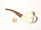 1970's Eagle Or Dragon Claw Hand Carved Meerschaum Smoking Pipe #20