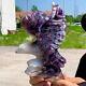 2.09lb Dream Nature Amethyst Hand Carved Eagle