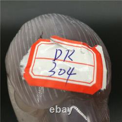 2.17LB Natural Geode Agate eagle skull quartz hand Carved crystal DK304-EAA-4