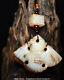3.4 Old Chinese Hetian Nephrite Jade Hand Carved Eagle Birds Bat Pendant