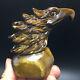 335g Natural Crystal. Tiger's-eye. Hand-carved. Exquisite Eagle Head Statues61