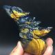 378g Natural Crystal. Tiger's-eye. Hand-carved. Exquisite Eagle Head Statues67