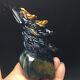 414g 4.9 Natural Crystal. Tiger's-eye. Hand-carved. Exquisite Eagle Head Statues65