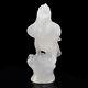 8.5 In Natural Quartz Rock Hand Carved Crystal Eagle Sculpture, Crystal Healing