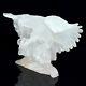 8 In Natural Quartz Rock Hand Carved Crystal Eagle Sculpture, Crystal Healing