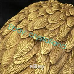 9.85LB Hand-carved eagle skull head Furnishing articles ornaments OT1949-EIA