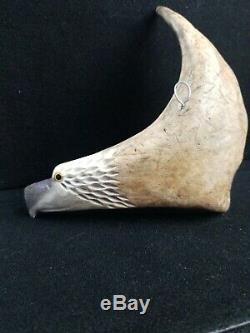 American Eagle Hand carved From Moose Antler