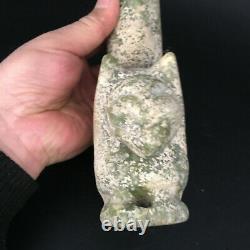Ancient Chinese hongshan culture, old jade, Hand-carved, eagle&penis, Statue, H263