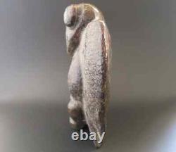 Antique Chinese hongshan culture jade hand-Carved eagle bird Statues 1765g