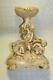 Antique Hand Carved With Angels Scenes Unusual Quirky In The Claws Of An Eagle