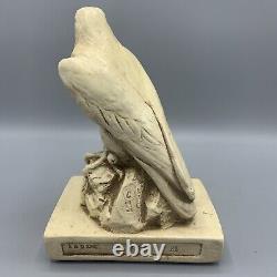 Antique Hand Made Sculpture Air Force Academy Falcon Statue 7 EOD Simi 1982