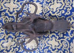 Antique Master Quality Handmade Iron Tibetan Garuda Eagle, Nepal