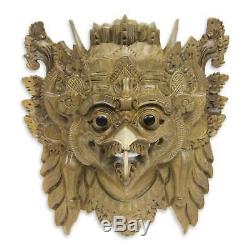 Balinese Hindu Mask'Garuda the Eagle' Hand Carved Acacia Wood Art NOVICA Bali