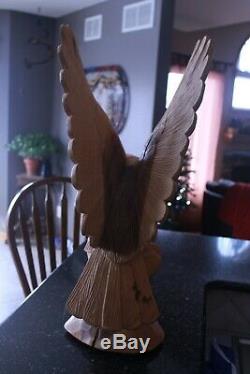 Brilliant Hand Carved Eagle