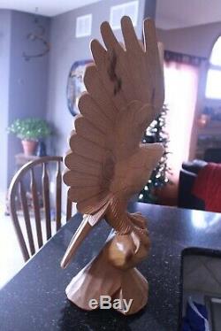 Brilliant Hand Carved Eagle
