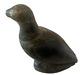 Canadian Eskimo Art Signed Inuit Soapstone Carving Eagle Large Vtg Hand Carved