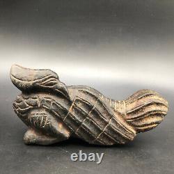 China, jade, Stone, noble collection, Hand-carved, Eagle bird, statue #100