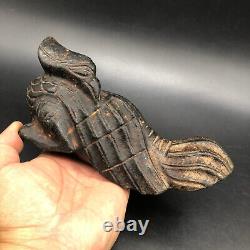 China, jade, Stone, noble collection, Hand-carved, Eagle bird, statue #100