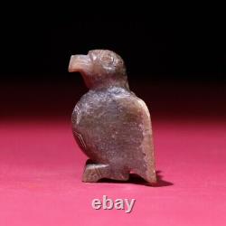 Chinese Antique Shang Dynasty Hetian Ancient Jade Statues Eagle Jade Pendants