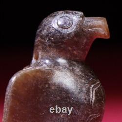 Chinese Antique Shang Dynasty Hetian Ancient Jade Statues Eagle Jade Pendants