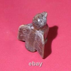 Chinese Antique Shang Dynasty Hetian Ancient Jade Statues Eagle Jade Pendants