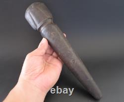 Chinese Hongshan Culture Old Jade stone Hand-carved eagle Scepter Statue 1146g