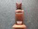 Classic Northwest Coast Design, Hand Carved Eagle Effigy Totem Pole, Wy-03430a