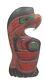 Eagle George Matilpi Hand Carved Painted Signed Original Carving First Nations