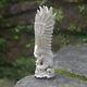 Eagle Carving 127mm Height T457 In Antler Hand Carved