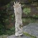 Eagle Carving 146mm Height T458 In Antler Hand Carved