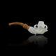 Eagle Claw Cigarette Meerschaum Pipe Hand Carved Tobacco Pfeife With Case
