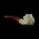 Eagle Claw Meerschaum Pipe Hand Carved Tobacco Pfeife Smoking With Case