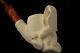 Eagle Hand Carved Block Meerschaum Pipe By I. Baglan In A Fitted Case 6278