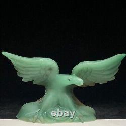 Eagle Hand-carved Natural Quartz Crystal Mineral Specimen Dongling Jade Healing