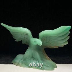 Eagle Hand-carved Natural Quartz Crystal Mineral Specimen Dongling Jade Healing