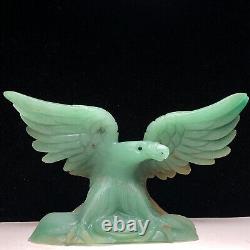 Eagle Hand-carved Natural Quartz Crystal Mineral Specimen Dongling Jade Healing