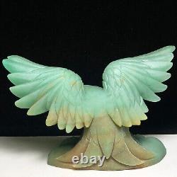 Eagle Hand-carved Natural Quartz Crystal Mineral Specimen Dongling Jade Healing