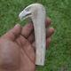 Eagle Head Carving 130mm Length Handle H1158 In Antler Bali Hand Carved