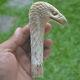 Eagle Head Carving 130mm Length Handle H898 In Antler Bali Hand Carved