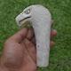 Eagle Head Carving 138mm Length Handle H1165 In Antler Bali Hand Carved
