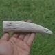 Eagle Head Carving 150mm Length Handle H970 In Antler Bali Hand Carved