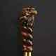 Eagle Head Hand Carved Handmade Handle Wooden Walking Stick Cane Hiking Designer