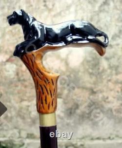 Eagle Head Hand Carved Handmade Handle Wooden Walking Stick Cane Hiking designer